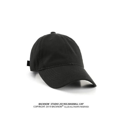 Hat Duck Tongue Versatile Women's Korean Style Cotton Japanese Style Baseball Cap Casual Couple Soft Top Skin-friendly Peaked...