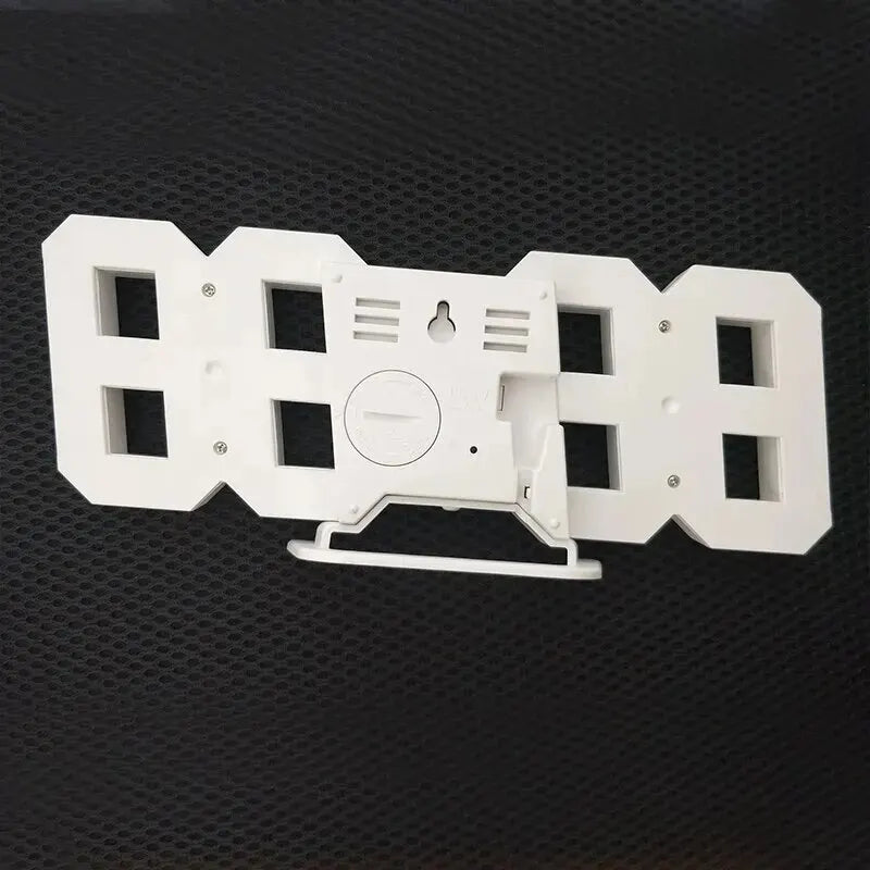 3D LED Digital Clock Luminous Fashion Wall Clock Multifunctional Creative USB Plug in Electronic Clock Home Decoration