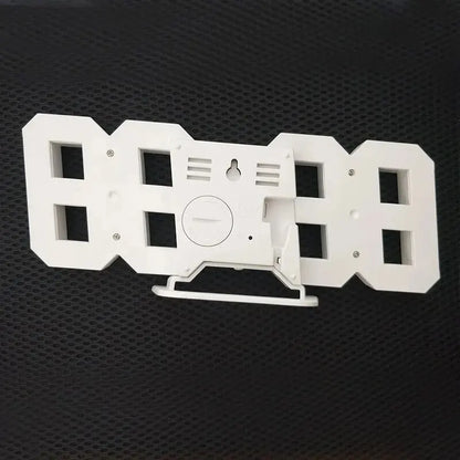 3D LED Digital Clock Luminous Fashion Wall Clock Multifunctional Creative USB Plug in Electronic Clock Home Decoration