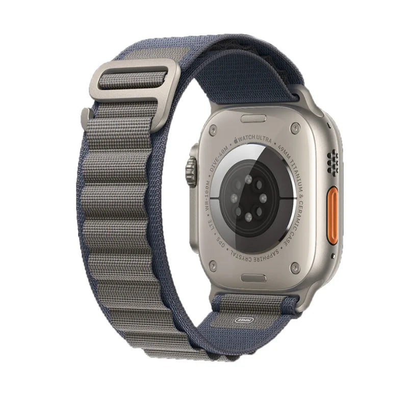 Alpine Loop Strap for Apple Watch Band Ultra 49mm 45mm 44mm 42mm 40mm C/G Hook Nylon Bracelets iWatch SE Series 9 8 7 6 5 4 3