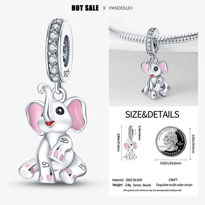 Sterling Silver 925 Devil Eye Charm Owl Miracle Beads Suitable for Pandora Original Bracelet Necklace Accessories Jewelry Gifts