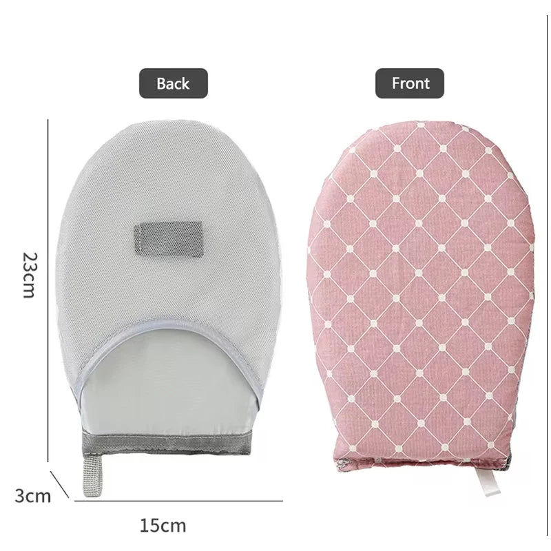 1Pc Fabric Handheld Ironing Board Ironing Board Small Home Ironing Gloves Anti Ironing Household Insulated Handheld Ironing Tray