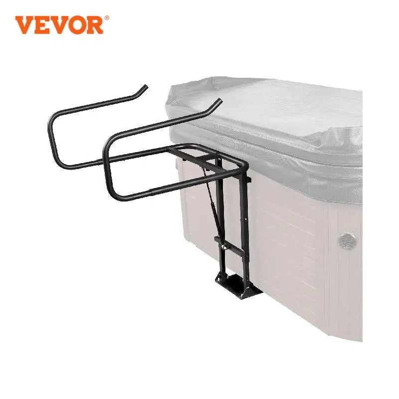 VEVOR Hot Tub Cover Lift Spa Cover Lift, Hydraulic Height 33.1" - 41.3" Width 53.1" - 92.5" Adjustable Installed Underneath