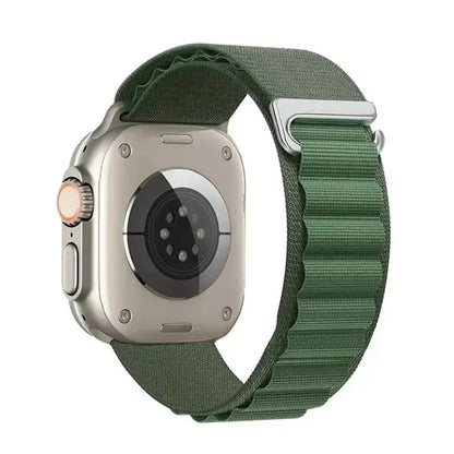 Alpine Loop Strap for Apple Watch Band Ultra 49mm 45mm 44mm 42mm 40mm C/G Hook Nylon Bracelets iWatch SE Series 9 8 7 6 5 4 3