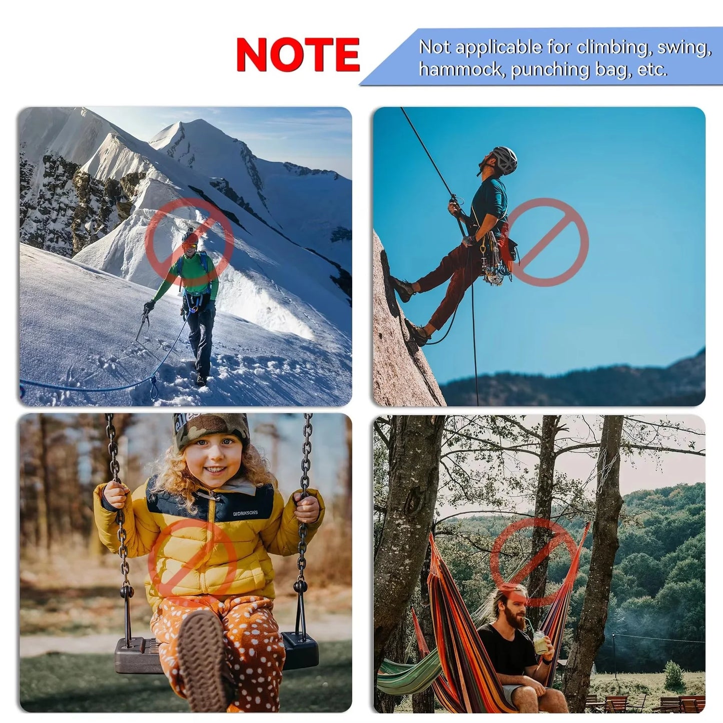 Fishing CC1 6Pcs Aluminum Alloy Carabiner Keychain Outdoor Camping Climbing Snap Clip Lock Buckle Hook Fishing Accessories