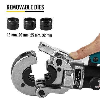 VEVOR Hydraulic Pex Pipe Aluminum Plastic Tube Crimping Tools CW-1632 hydraulic crimping tool Pressure Plumbing crimper For PB