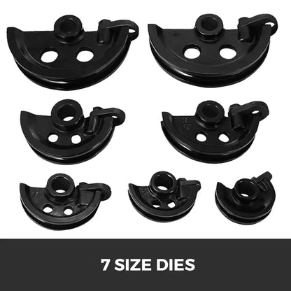 VEVOR Manual Pipe Bender Dia 10-25mm Multifunction Steel Copper Tube Bending Machine Lever Type Heavy Duty Tubing Bending Tools