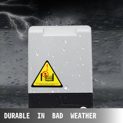VEVOR Garage Door Drive 600 kg Door Opener Remote 1300 lbs Garage Door Opener 4M Sliding Door Actuator with Remote Control