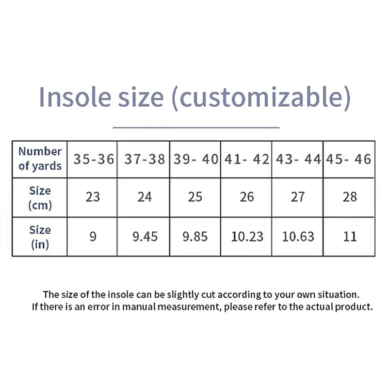 Sport Orthopedic for Feet Men Women EVA Breathable Shock Absorption Shoes for Running Basketball Care Pads