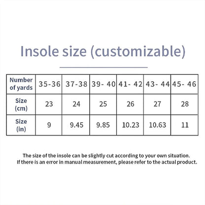 Sport Orthopedic for Feet Men Women EVA Breathable Shock Absorption Shoes for Running Basketball Care Pads