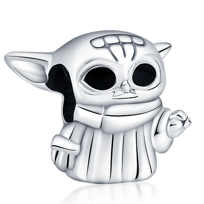 New 925 Sterling Silver Fashion Women's Wolf Head Dumbo Pendant Beads Suitable for Pandora Bracelet Necklace DIY Fine Jewelry