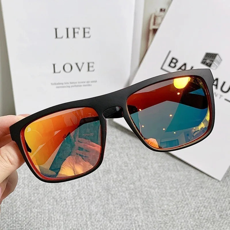 Sport/Fishing Men/Women Sunglasses Rectangle Shades Men EyeWear Driving SunGlasses Male/Female