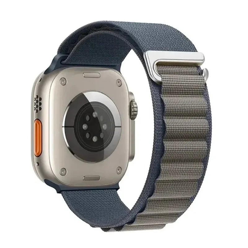 Alpine Loop Strap for Apple Watch Band Ultra 49mm 45mm 44mm 42mm 40mm C/G Hook Nylon Bracelets iWatch SE Series 9 8 7 6 5 4 3