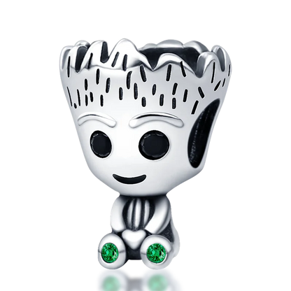 New 925 Sterling Silver Fashion Women's Wolf Head Dumbo Pendant Beads Suitable for Pandora Bracelet Necklace DIY Fine Jewelry