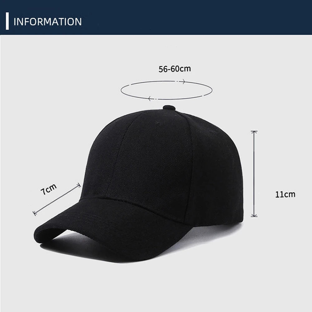 Unisex Hat Plain Curved Sun Visor Hat Outdoor Dustproof Baseball Solid Color Fashion Adjustable Leisure Caps Men Women
