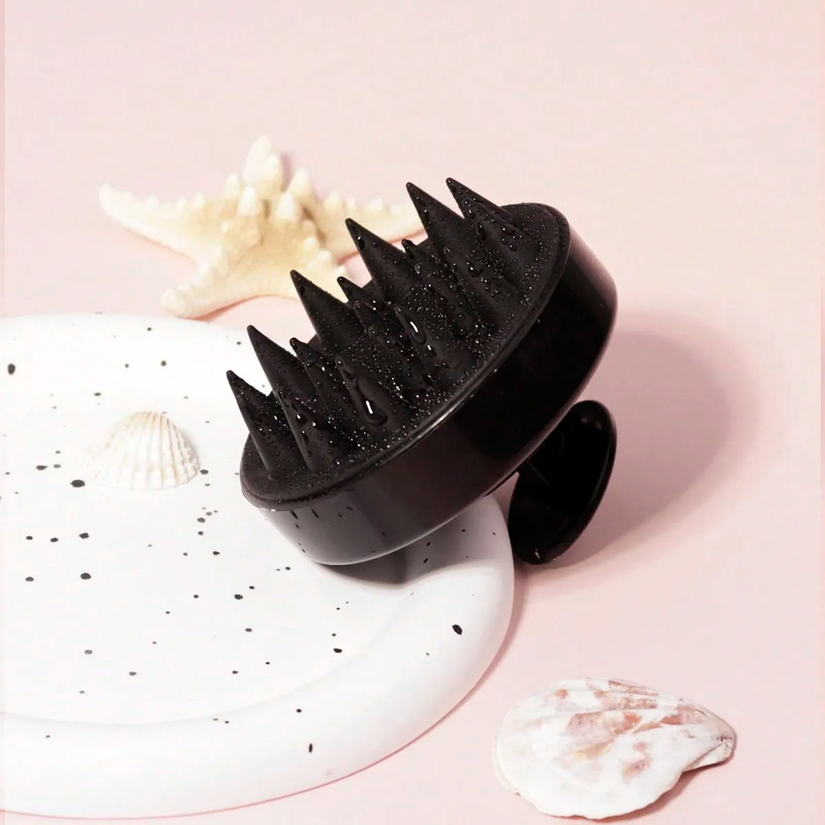 Shampoo brush, scalp massage brush, shower scalp exfoliation brush, dry and wet dual-purpose, suitable for both men and women