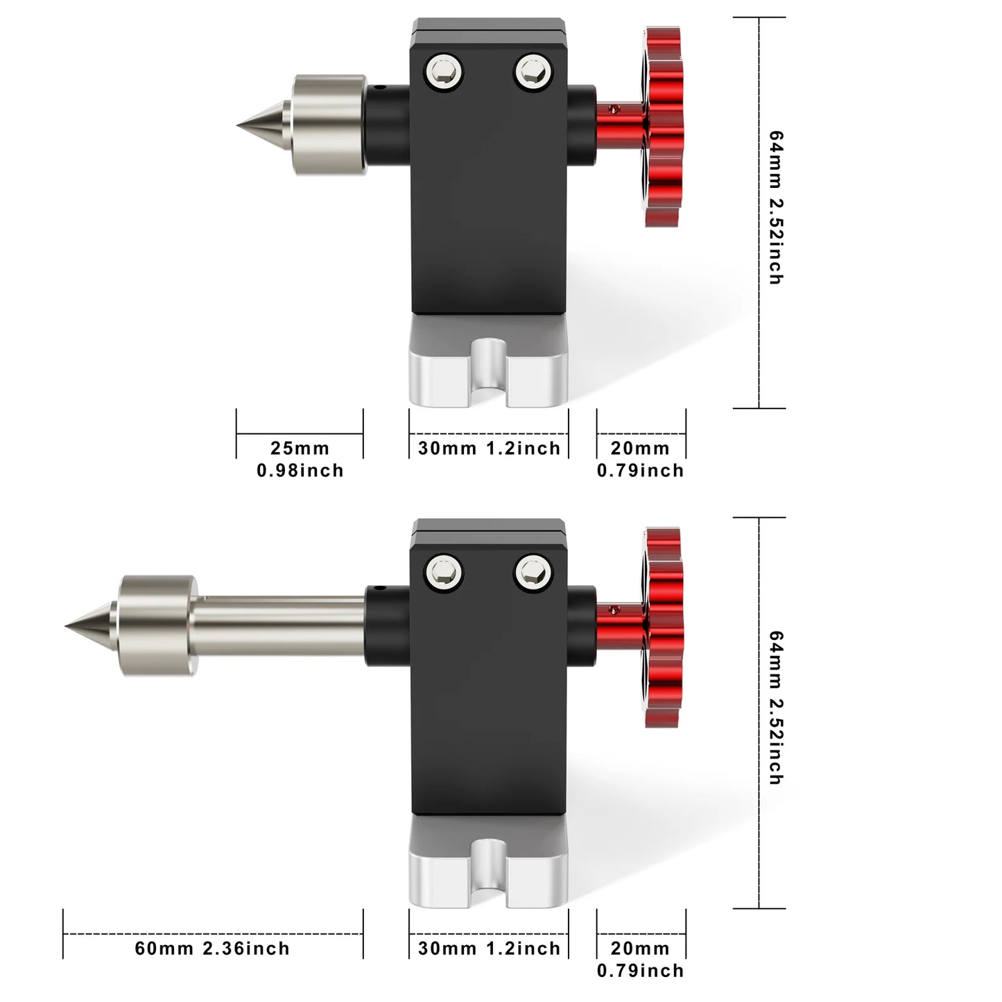 TwoTrees CNC 4th Axis Rotary Axis For TTC450 CNC Milling Machine 3-Jaw Chuck Structure Rotary Axis Clamp Diameter 4-60mm