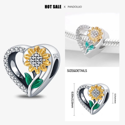 Sterling Silver 925 Devil Eye Charm Owl Miracle Beads Suitable for Pandora Original Bracelet Necklace Accessories Jewelry Gifts