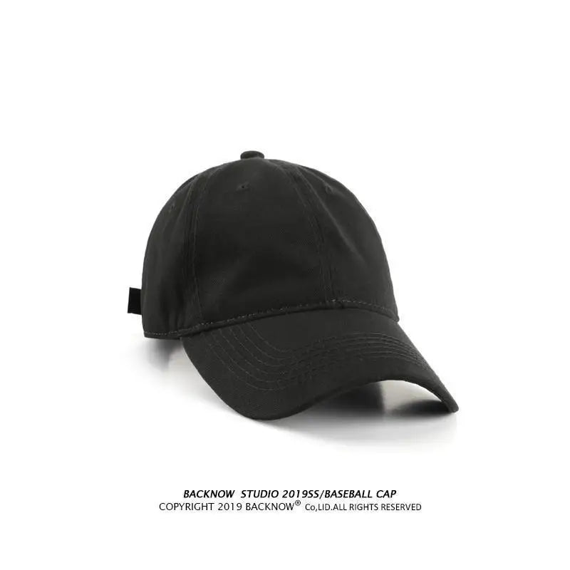 Hat Duck Tongue Versatile Women's Korean Style Cotton Japanese Style Baseball Cap Casual Couple Soft Top Skin-friendly Peaked...