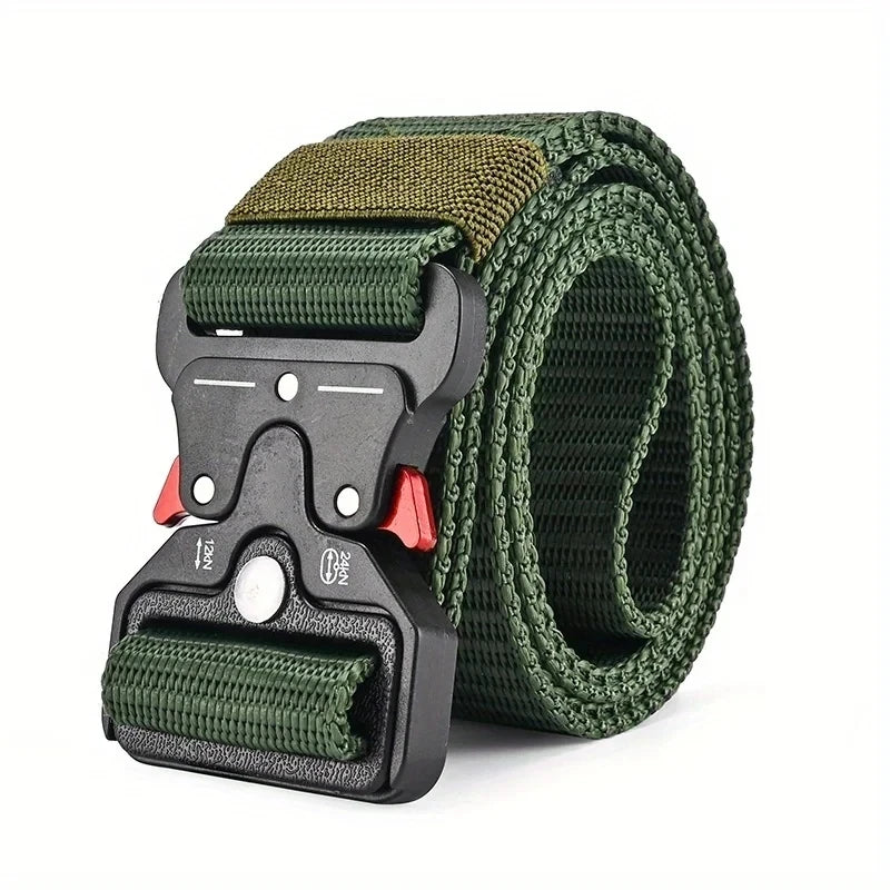 Men's Belt Outdoor Multi Function Belt High Quality Canvas For Nylon Male Luxury Belts Women's Sports Jeans Belt Neutral Belts