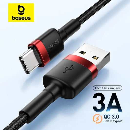 Cavo USB di tipo C Baseus per Huawei Honor Xiaomi Samsung Super Charge Cavo dati di ricarica rapida USB C