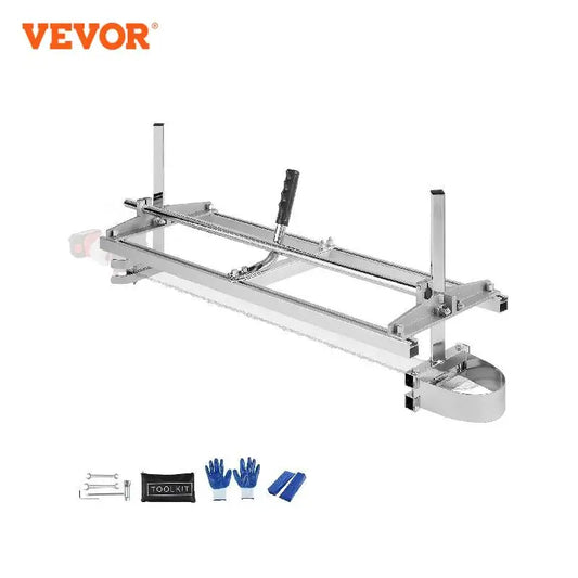 VEVOR 14"-36" Chainsaw Mill Sawmill Guide Bar Chain Saw Planking Mill with 0.2"-11.81" Cutting Thickness for Builders Woodworker