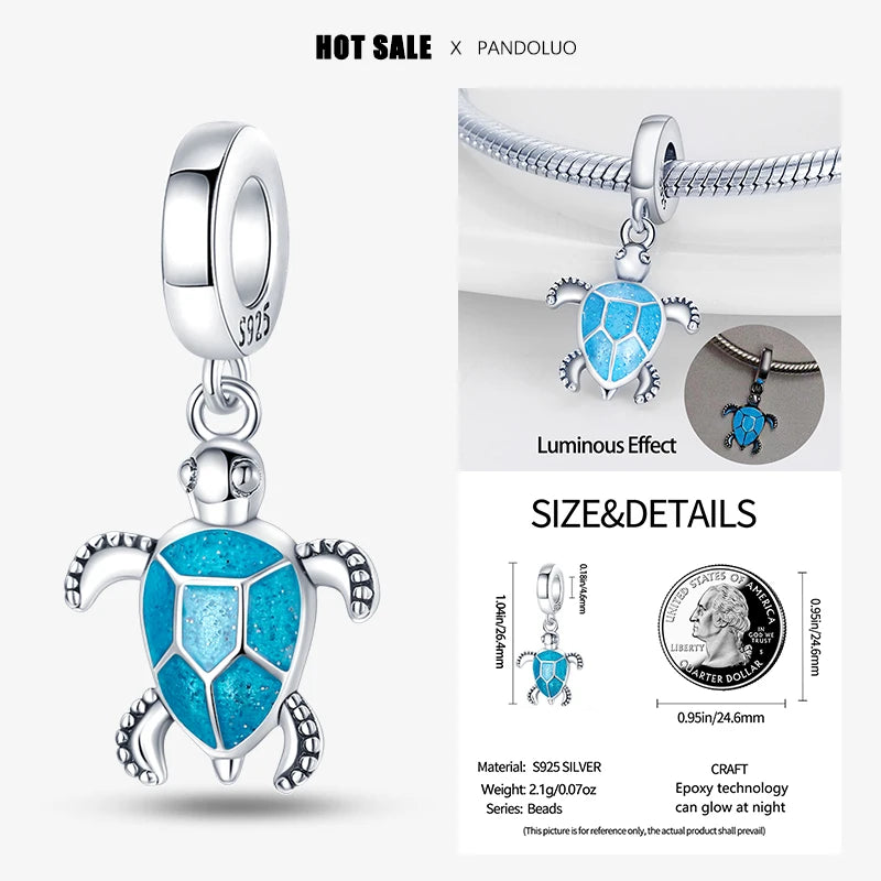 Sterling Silver 925 Devil Eye Charm Owl Miracle Beads Suitable for Pandora Original Bracelet Necklace Accessories Jewelry Gifts