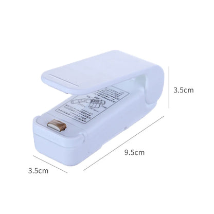 1pc Mini Heat Bag Sealing Machine Package Sealer Bags Thermal Plastic Food Bag Closure Portable Sealer Kitchen Accessories