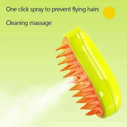 Pet Spray Massage Comb Cat Hair Comb Cat Dog De Floating Hair Comb Anti Flying Hair Brush Cleaner Bath Brush