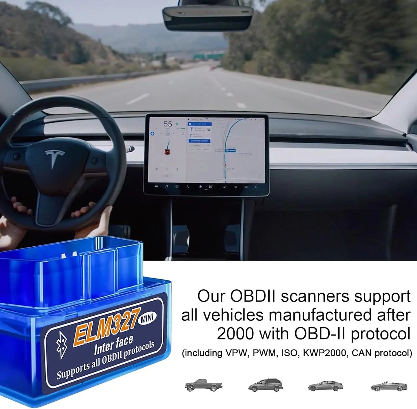 ELM327 V2.1 obd2 Scanner Car Diagnostic Check Engine Scan Tool Code Reader Car Fault Detector